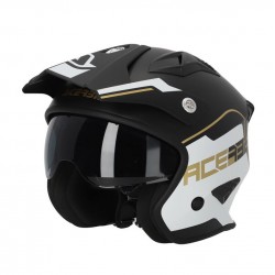 Acerbis Κράνος Jet Aria Ασπρο / Μαύρο / Χρυσό 22.06 25055.002 ΚΡΑΝΗ