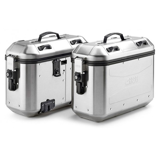 Givi Βαλίτσες Ζεύγος 36 lt Monokey Dolomiti Αλουμίνιο DLMK36APACK2 ΒΑΛΙΤΣΕΣ / ΒΑΣΕΙΣ / TANKBAG