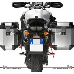 Givi Βάσεις Πλαϊνών Βαλιτσών OBK  XT1200ZE '14 Super Tenere PL2119CAM ΒΑΛΙΤΣΕΣ / ΒΑΣΕΙΣ / TANKBAG