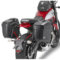 Givi Βάσεις Πλαϊνών Βαλιτσών Scrambler 800'15 Ducati PL7407 ΒΑΛΙΤΣΕΣ / ΒΑΣΕΙΣ / TANKBAG
