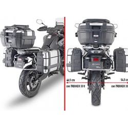 Givi Βάσεις Πλαϊνών Βαλιτσών για CFM 800MT '22 PL9225 ΒΑΛΙΤΣΕΣ / ΒΑΣΕΙΣ / TANKBAG