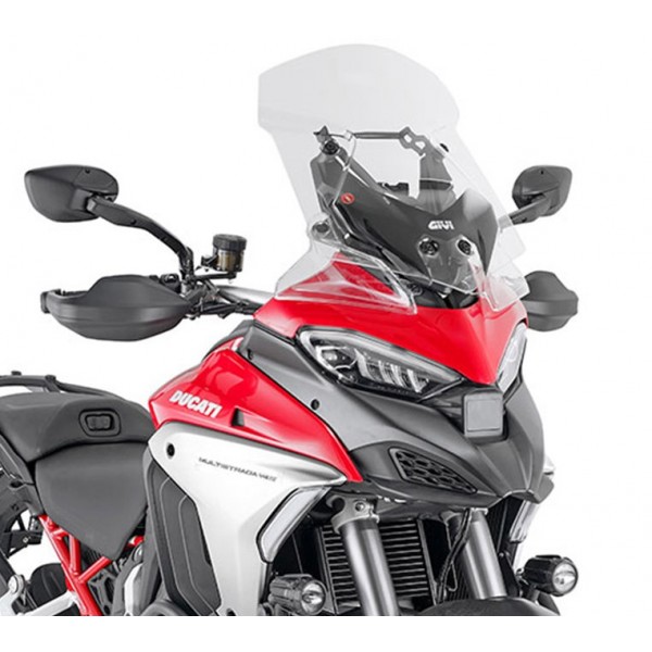 Givi Ζελατίνα Multistrada V4 '21 D7413ST ΖΕΛΑΤΙΝΕΣ & ΚΙΤ ΤΟΠΟΘΕΤΗΣΗΣ