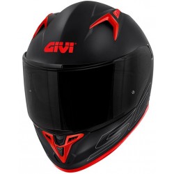 Givi Κράνος H50.9 Black/Silver /Red Solid Color Givi Κράνος H50.9 Black/Silver /Red Solid Color