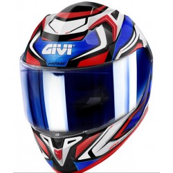 Givi Κράνος H50.9 White / Blue / Red + Pinlock + Φιμέ Ζελατίνα ΚΡΑΝΗ
