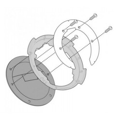 Givi Σύστημα Κλειδώματος Σάκου Voge Trofeo 300AC Scrambler ('22) BF70
