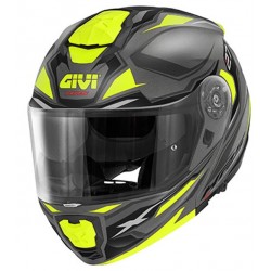 Givi Κράνος HX27 Sector Black/Titanio/Yellow ΚΡΑΝΗ