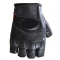 Nordcode Γάντια RAW Μαύρo Δέρμα (κομμένα δάχτυλα) ΕΝΔΥΣΗ