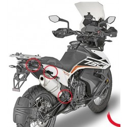 Givi Βάσεις Πλαϊνών Βαλιτσών 790 ADV. 2019/890 ADV. (21) για OBK PLOR7710MK ΒΑΛΙΤΣΕΣ / ΒΑΣΕΙΣ / TANKBAG