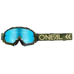 Oneal Μάσκα B-10 Camo V.22 Military Πράσινο-μπλε ραδίου ΕΝΔΥΣΗ