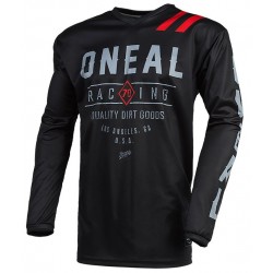 Oneal MX Μπλούζα Element Dirt Μαύρο / Γκρι