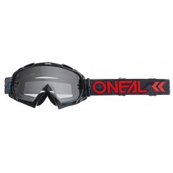 Oneal Μάσκα B-10 Camo V.22 Μαύρο / Κόκκινο-διάφανη
