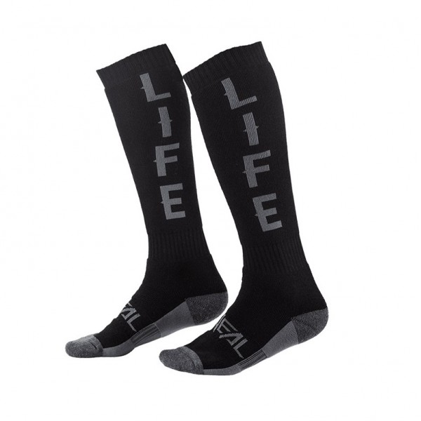 ONeal Κάλτσες Pro MX Ride Life Μαύρο ΕΝΔΥΣΗ