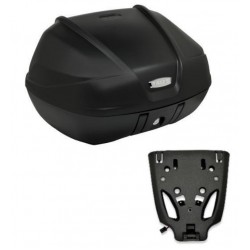 Piaggio Βαλιτσάκι 52lt Μαύρο Αβαφο MP3 400/530