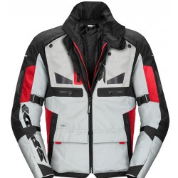 Spidi Μπουφάν Μηχανής 4 εποχών Crossmaster H2OUT Πάγου / Κόκκινο 497 Μπουφάν Textile