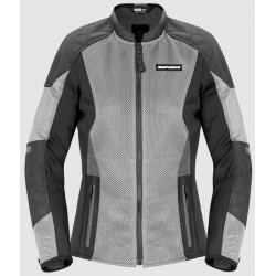 Spidi Μπουφάν Μηχανής Καλοκαιρινό Super Net Γυναικείο Γκρι 023
