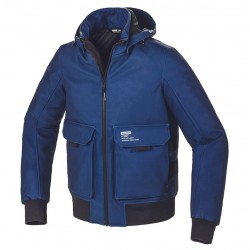 Spidi Μπουφάν Χειμερινό Metromover Ανδρικό Μαύρο / Μπλέ 022 Μπουφάν Textile