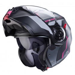 Caberg Κράνος Duke Evo Move ματ Gun metal/μαύρο/ροζ Caberg Κράνος Duke Evo Move ματ Gun metal/μαύρο/ροζ