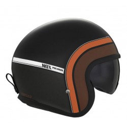 Nox Kράνος Next Traker μαύρο/πορτοκαλί ματ