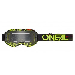 Oneal Μάσκα B-10 Attack V.24 μαύρο/fluo Γυαλιά / Goggles