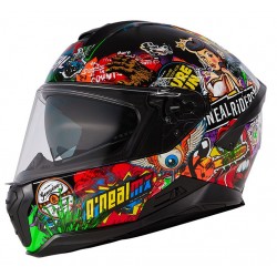 Oneal Κράνος Challenger Crank V.24 (ECE 22.06) μαύρο/multi Full Face