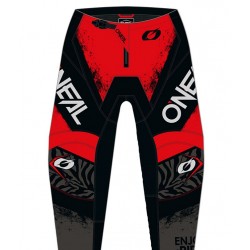 Oneal MX παντελόνι Element Shocker V.25 μαύρο/κόκκινο