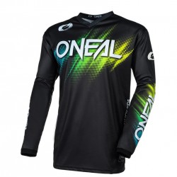 Oneal MX Μπλούζα Element Voltage V.24 μαύρο/πράσινο