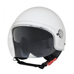 Piaggio Κράνος Mirror Λευκό BR 544 Jet / Open