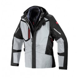 Spidi Μπουφάν Μηχανής Mission-T Χειμερινό Ανδρικό μαύρο/πάγου 341 Μπουφάν Textile