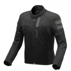 Tur Μπουφάν Μηχανής Elba EN 170924 Ανδρικό Καλοκαιρινό μαύρο Μπουφάν Textile