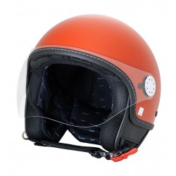 VESPA ΚΡΑΝΟΣ VISOR 4.0 DEMI-JET GLOSSY BRICK ORANGE