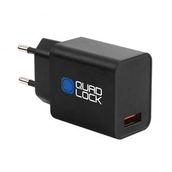 Quad Lock Φορτιστής Power Brick 18W USB-A EU Standard (Χωρίς Καλώδιο) ΤΑΞΙΔΙΩΤΙΚΟΣ ΕΞΟΠΛΙΣΜΟΣ