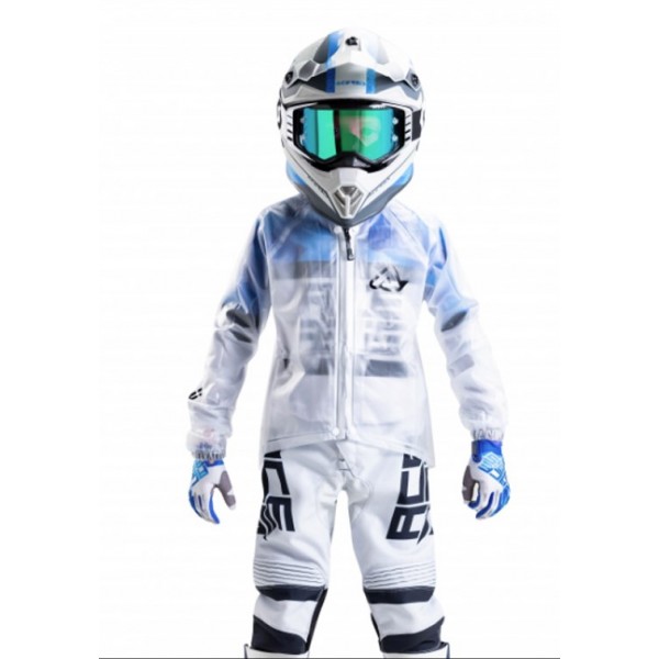 Acerbis Αδιάβροχο μπουφάν Rain 3.0 Junior 23191.120 διάφανο Αδιάβροχα