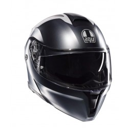 AGV Κράνος Streetmodular Resia Matt Grey/Silver/Red Flip Up / Modular