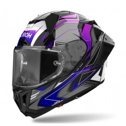 Airoh Κράνος GP800 ECE22.06 Must μπλε gloss + extra dark smoke ζελατίνα