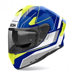 Airoh Κράνος Spark 2 ECE22.06 Chrono μπλε/κίτρινο gloss Full Face