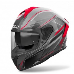 Airoh Κράνος Spark 2 ECE22.06 Shadow κόκκινο gloss Full Face