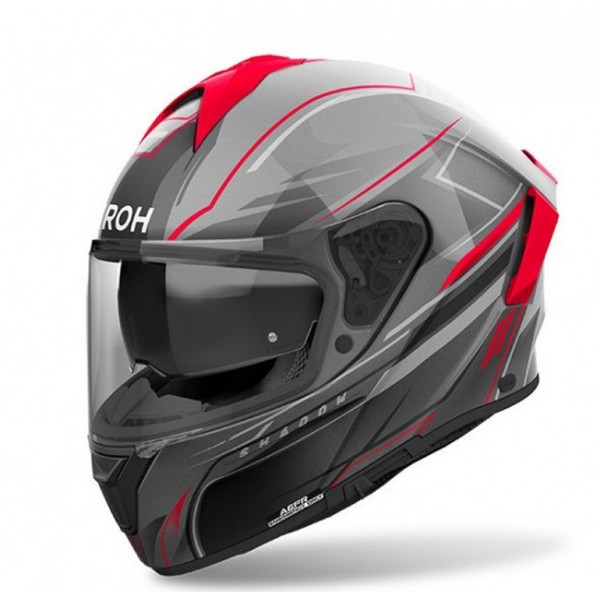 Airoh Κράνος Spark 2 ECE22.06 Shadow κόκκινο gloss Full Face