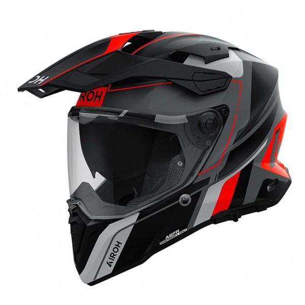 Airoh Κράνος Commander 2 ECE22.06 Skip πορτοκαλί matt ΚΡΑΝΗ