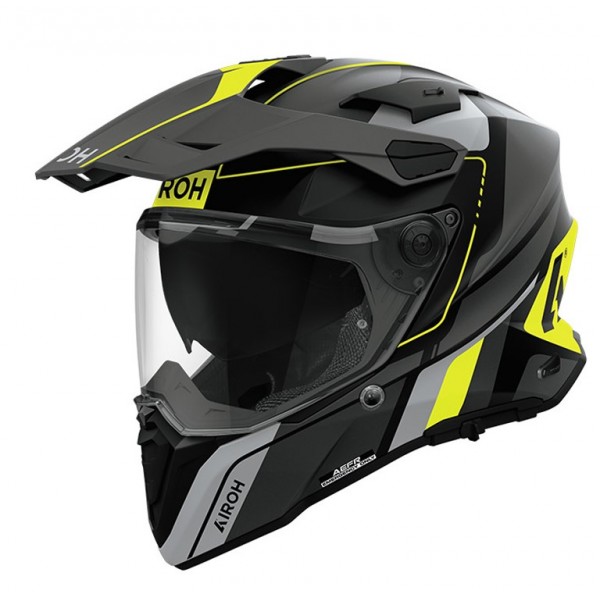 Airoh Κράνος Commander 2 ECE22.06 Skip κίτρινο matt ΚΡΑΝΗ