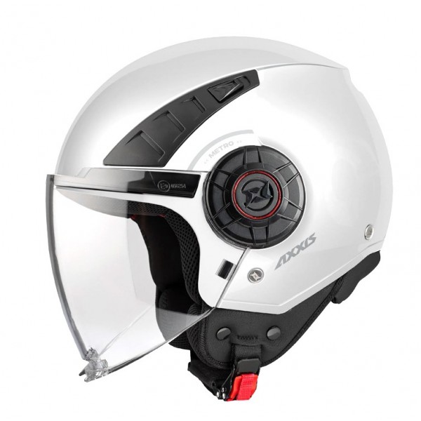 AXXIS Κράνος Metro S ECE22.06 A0 άσπρο gloss ΚΡΑΝΗ