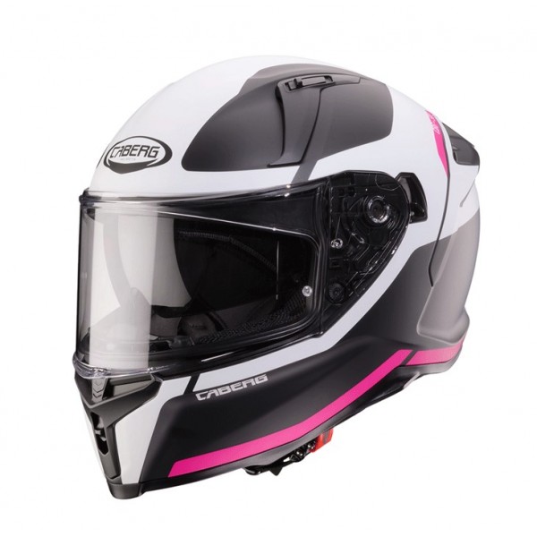 Caberg Κράνος Avalon-X Pure μαύρο ματ/λευκό/φουξ Full Face