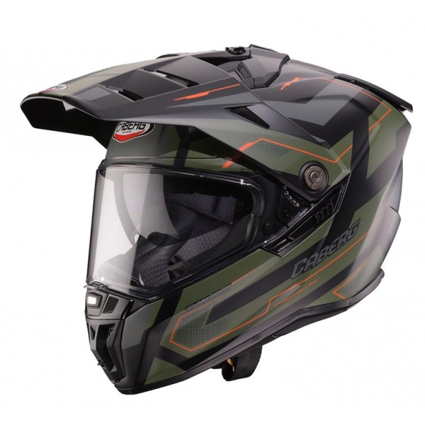 Caberg Κράνος Tanami Ranger μαύρο/military πράσινο/πορτοκαλί ΚΡΑΝΗ