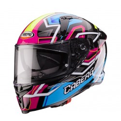 Caberg Κράνος Avalon-X Brama μαύρο/γαλάζιο/κίτρινο/φουξ ΚΡΑΝΗ