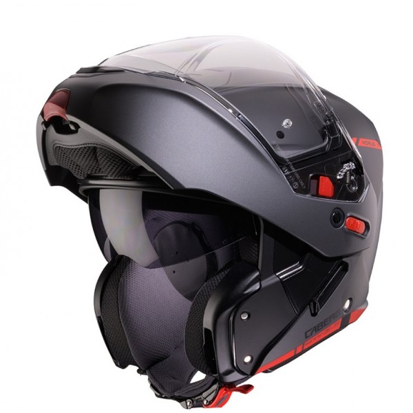 Caberg Κράνος Horus-X Ray μαύρο ματ/γκρι/κόκκινο fluo ΚΡΑΝΗ