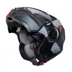 Caberg Κράνος Duke Evo Indy μαύρο ματ/gun metal/γκρι Flip Up / Modular