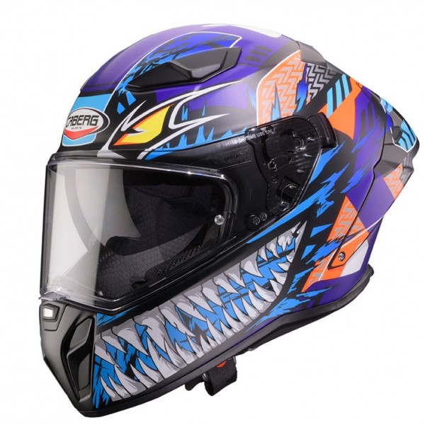 Caberg Κράνος Drift Evo II Nobo μαύρο/κόκκινο/μπλε/μωβ ΚΡΑΝΗ