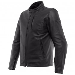 Dainese Μπουφάν Δερμάτινο Fulcro Jacket Black Μπουφάν Δερμάτινα