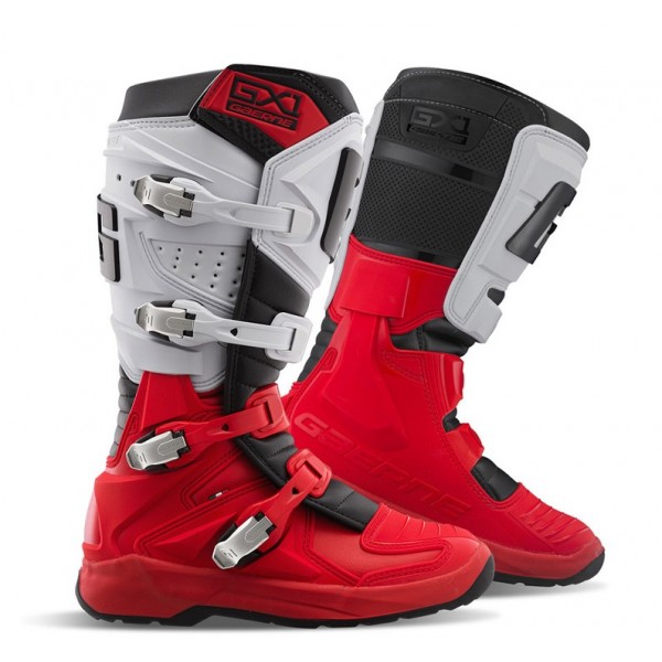 Gaerne MX Μπότες GX-1 EVO ανθρακί/γκρι/κόκκινο Μπότες / Παπούτσια