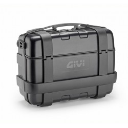 GIVI Βαλίτσα 33 λίτρα TRK33BB μαύρη-αλουμινίου lite monokey χωρίς πιάστρα  Πλαϊνές Βαλίτσες