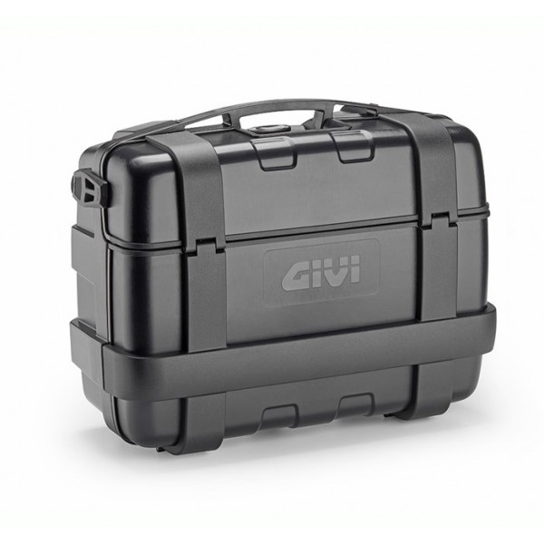 GIVI Βαλίτσα 33 λίτρα TRK33BB μαύρη-αλουμινίου lite monokey χωρίς πιάστρα  Πλαϊνές Βαλίτσες